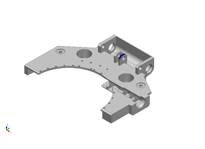 Figura 03 — Modelo 3D CAD construído